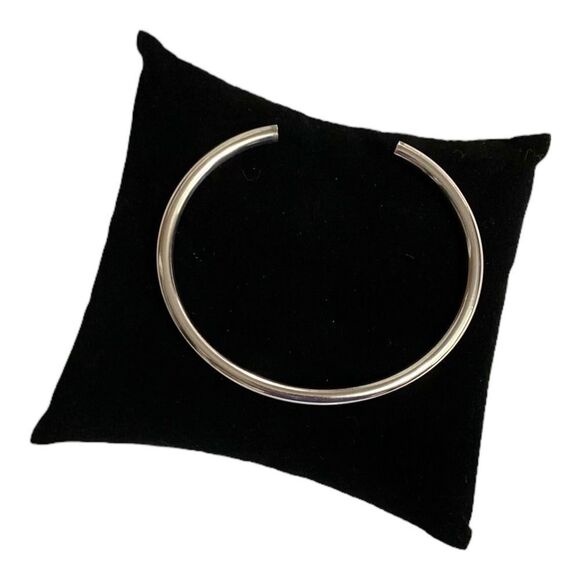 Sterling Silver Open Cuff Bangle Bracelets Jewelry NEW - Picture 4 of 5